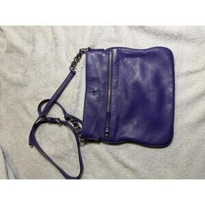 Kate Spade Purple Leather Crossbody Bag